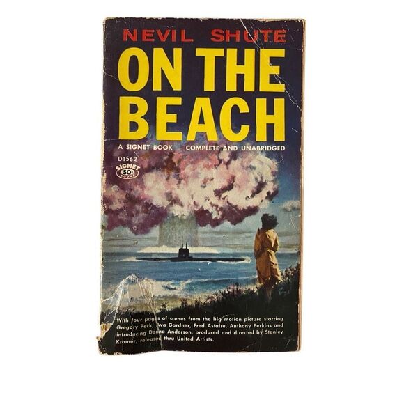 On The Beach by Nevil Shute Paperback Book 1957 Vintage - Picture 1 of 16